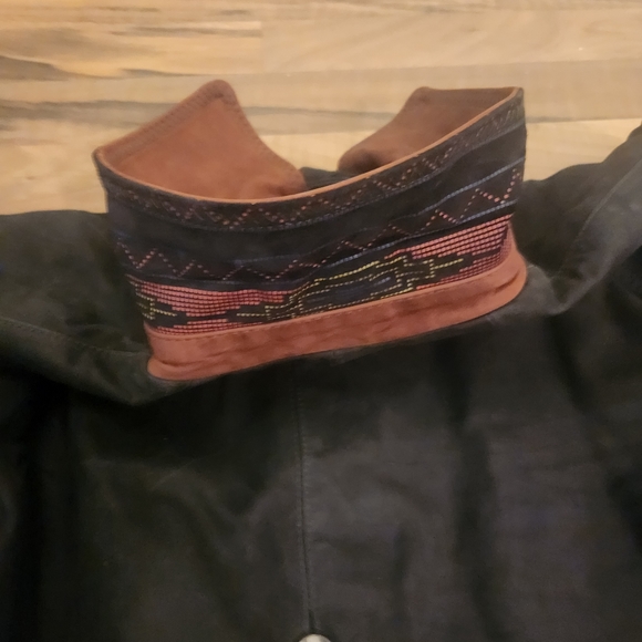 Lone Pine American Made Leather Barn Coat Jacket Men’s Size S - Picture 5 of 12